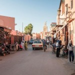 Der Stadtteil Sidi Benslimane in Marrakesch
