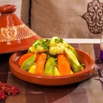 Tajine mit Gemüse im Restaurant La Maison Nomade