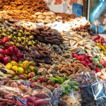Gemüsemarkt im Stadtteil Sidi Benslimane in Marrakesch