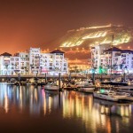 Marina Agadir bei Nacht