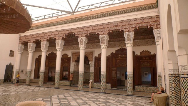 Neben der Koranschule Ben Youssef liegt das Marrakesch Museum
