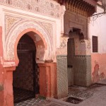 Nordeingang in die Moschee Sidi Benslimane in Marrakesch nur 100 m vom Riad La Maison Nomade entfernt