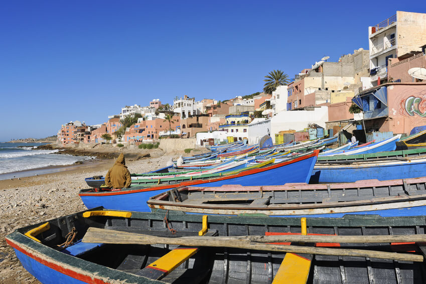 Urlaub & Rundreisen Marokko nach Taghazout an der Atlantikküste mit dem Riad La Maison Nomade Marrakesch