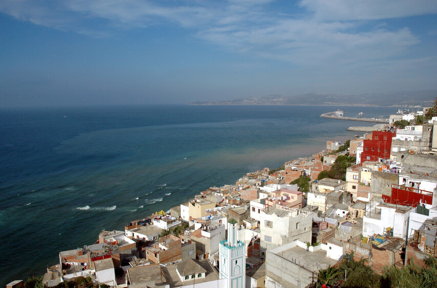 Urlaub & Rundreisen Marokko nach Tanger mit der Meerenge von Gibraltar