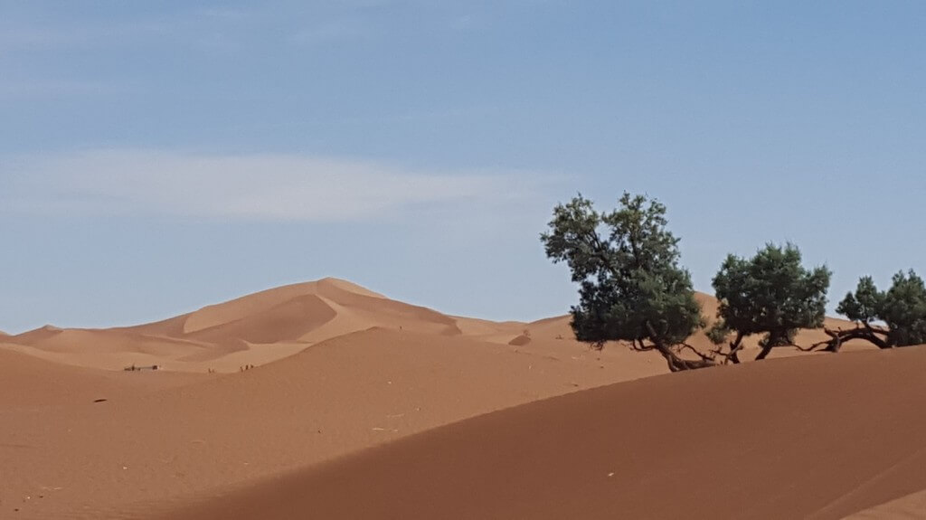 Wüstentour in Marokko zur Düne von Erg Cheggaga mit dem Hotel La Maison Nomade in Marrakesch