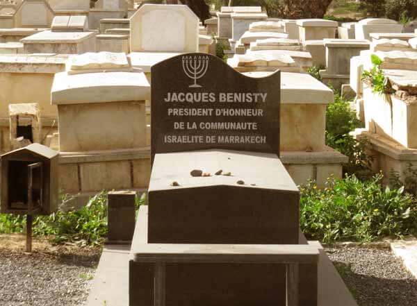 Jüdischer Friedhof in der Mellah von Marrakesch