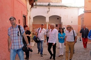Stadtführung mit dem MDR und Gästen vom Riad La Maison Nomade in Marrakesch