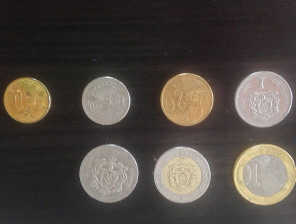 Marokkanischer Dirham-Münzen
